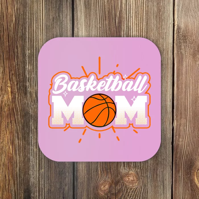 Basketball Mom Design Basketball Gift Coaster