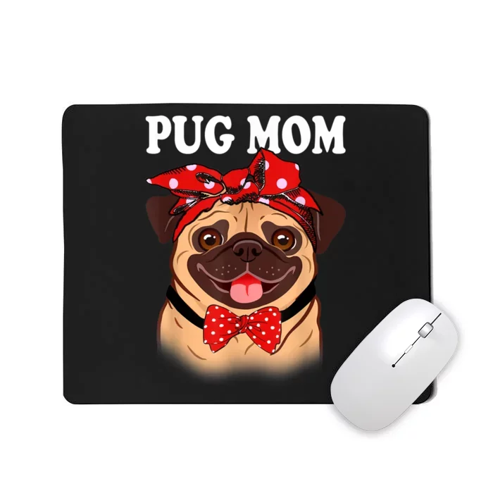 Boxer Mom Dogs Tee Mothers Day Dog Lovers Gifts For Women Mousepad