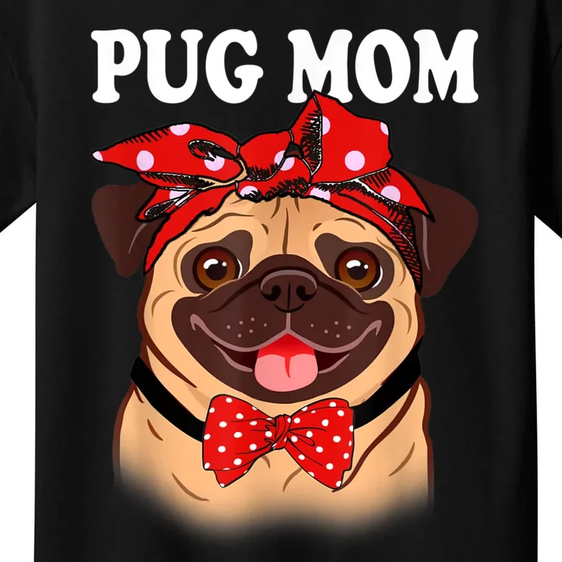 Boxer Mom Dogs Tee Mothers Day Dog Lovers Gifts For Women Kids T-Shirt