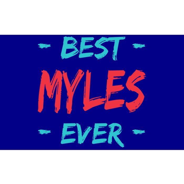 Best Myles Ever Personalized Name Custom Nickname Couples Meaningful Gift Bumper Sticker