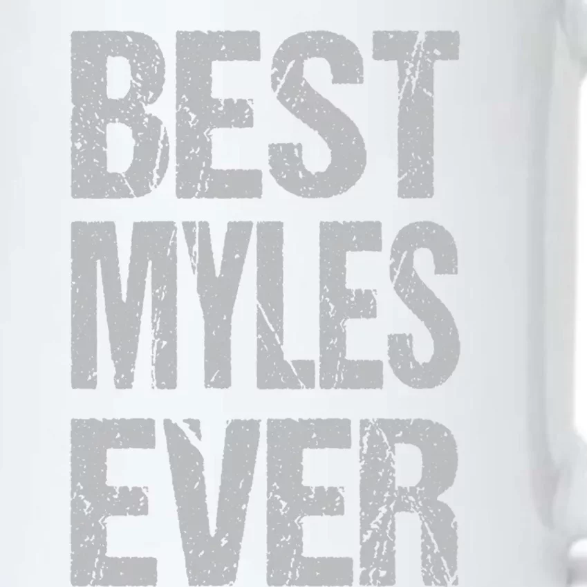 Best Myles Ever Personalized Name Custom Nickname Family Gift Black Color Changing Mug