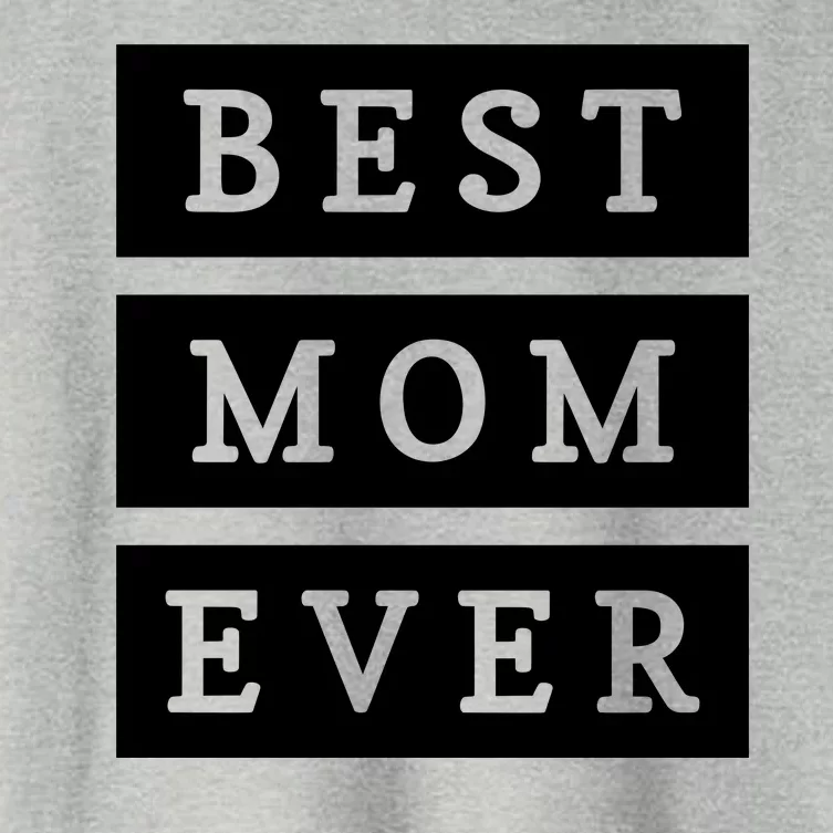 Best Mom Ever Gift For Mothers Day Women's Crop Top Tee