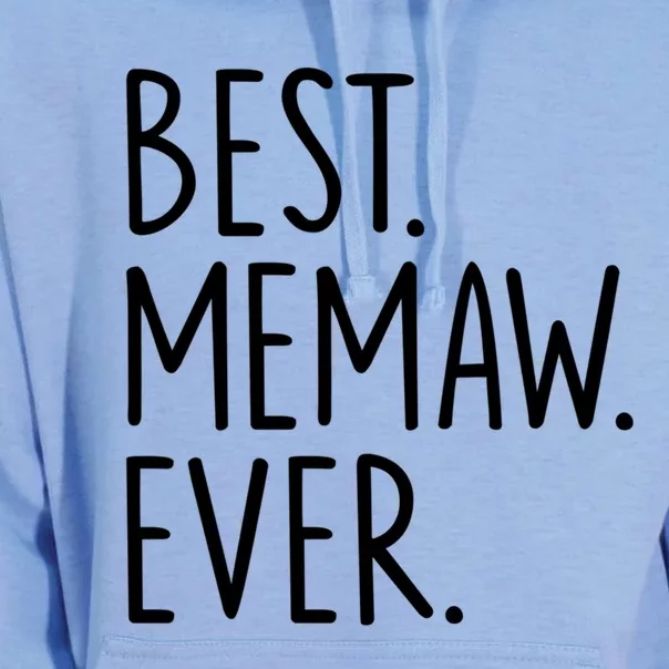 Best Memaw Ever Funny Gift Unisex Surf Hoodie