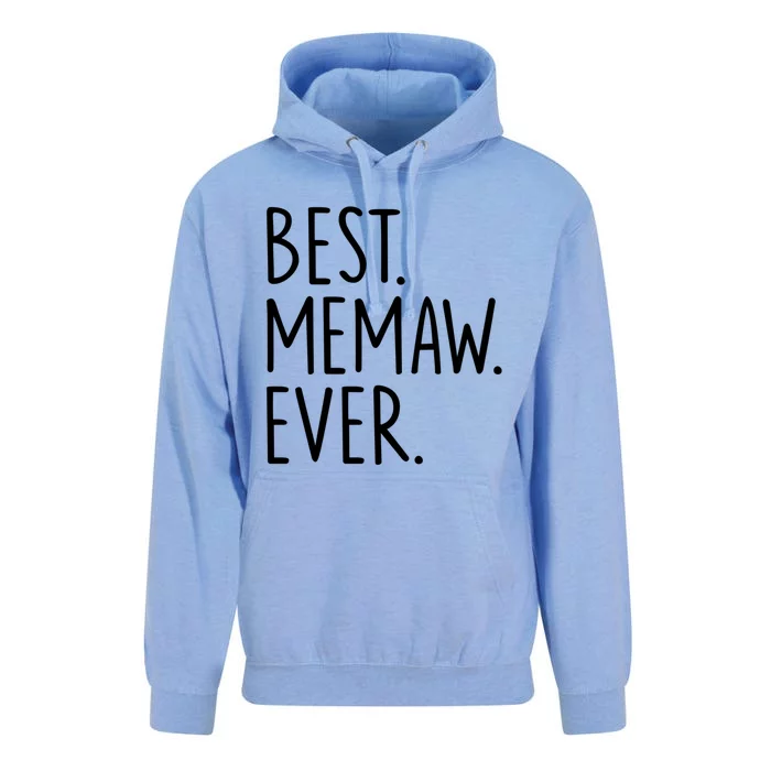 Best Memaw Ever Funny Gift Unisex Surf Hoodie