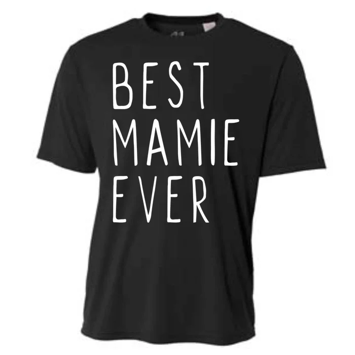 Best Mamie Ever Family Funny Cool Cute Gift Cooling Performance Crew T-Shirt