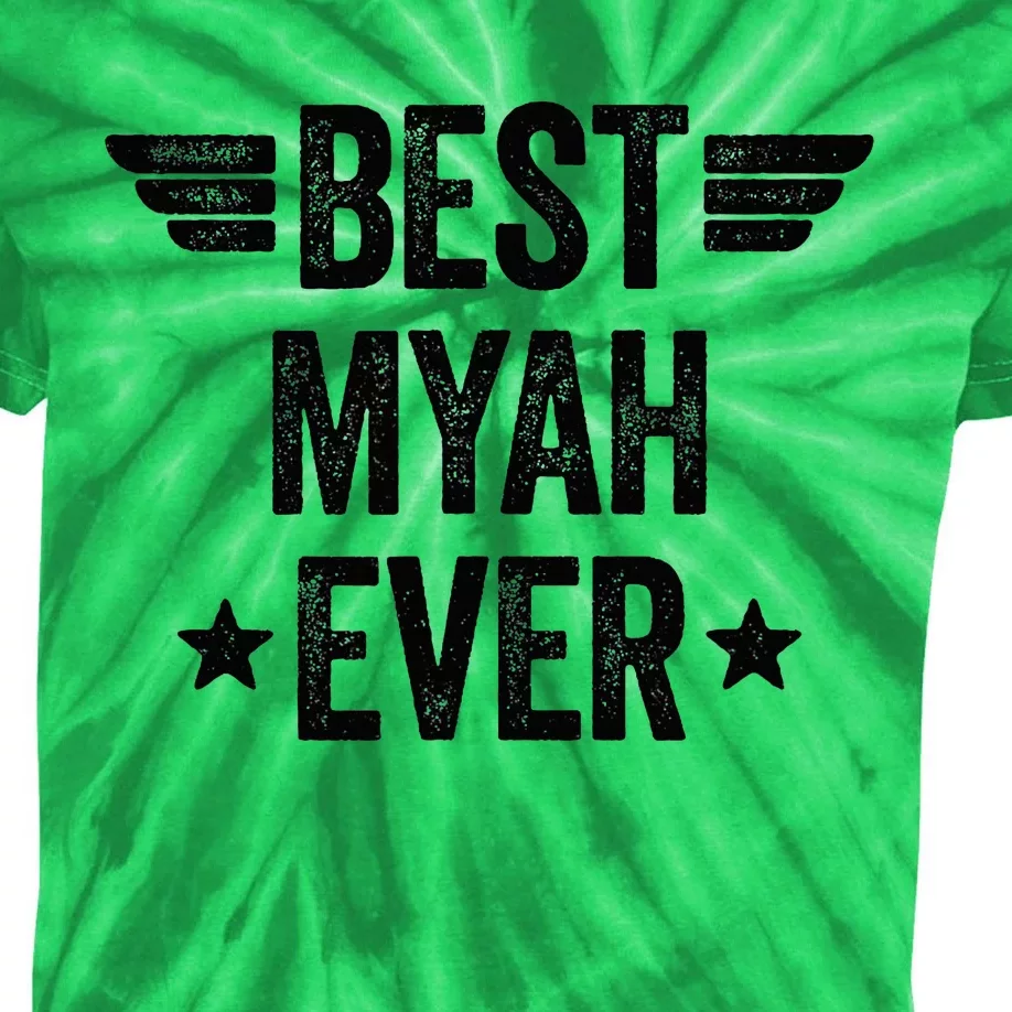 Best Myah Ever Kids Tie-Dye T-Shirt