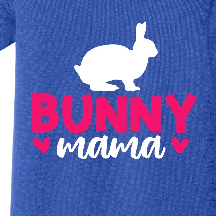 Bunny Mama Easter Day Gift Baby Bodysuit