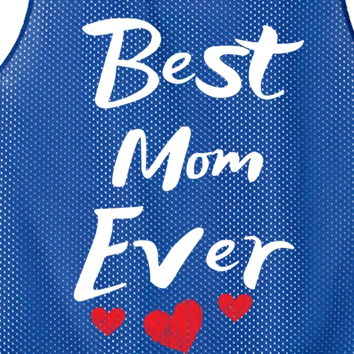 Best Mom Ever Mothers Day Meaningful Gift Mesh Reversible Basketball Jersey Tank