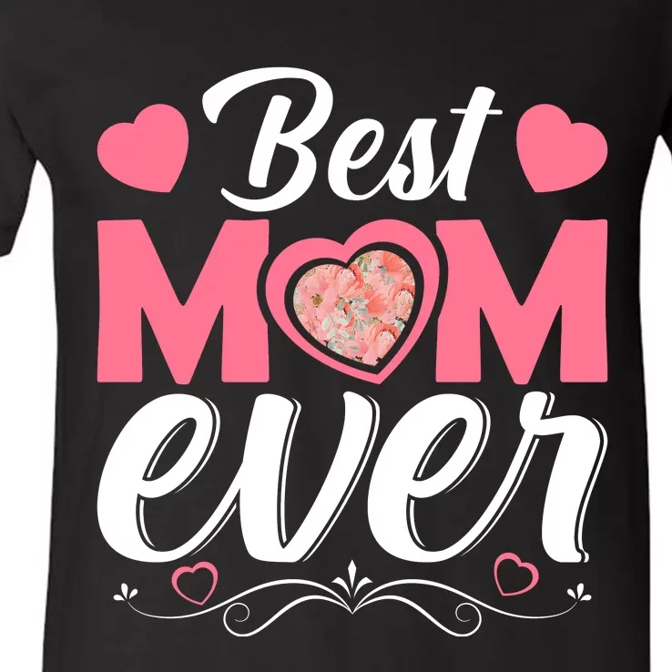 Best Mom Ever V-Neck T-Shirt