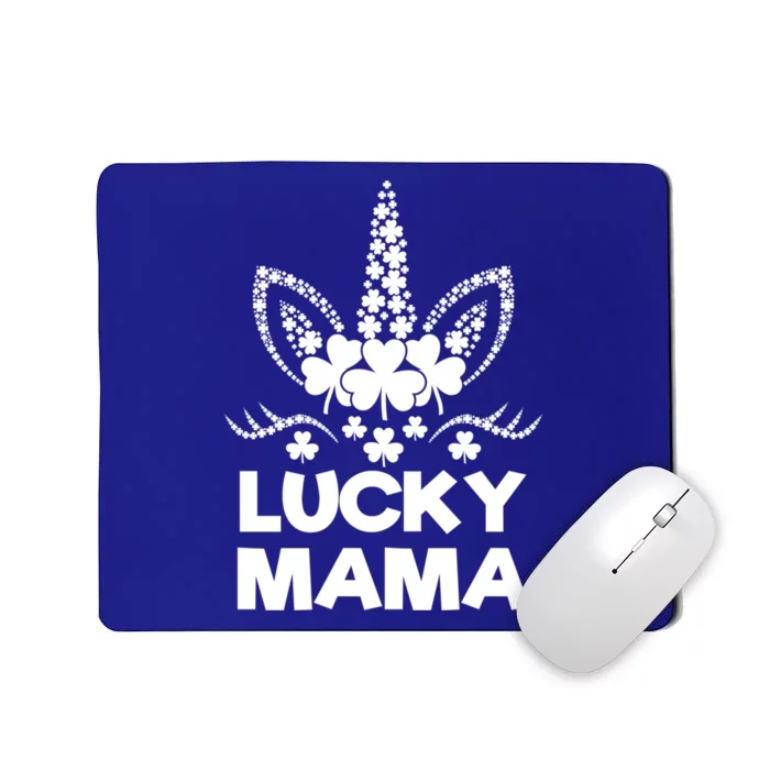 Best Mom Ever Lucky Mama St Patrick's Day Unicorn Graphic Funny Gift Mousepad