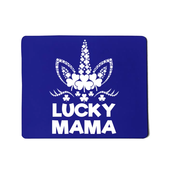 Best Mom Ever Lucky Mama St Patrick's Day Unicorn Graphic Funny Gift Mousepad