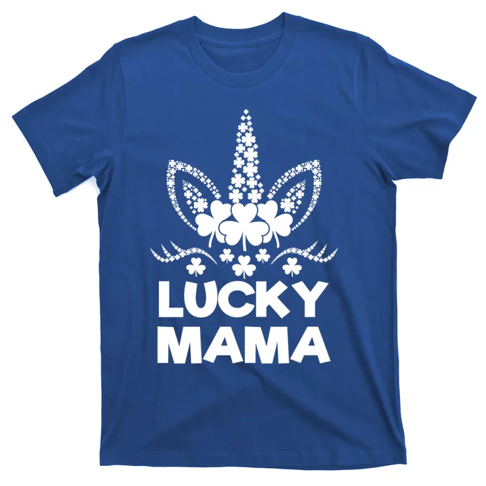 Best Mom Ever Lucky Mama St Patrick's Day Unicorn Graphic Cool Gift T-Shirt