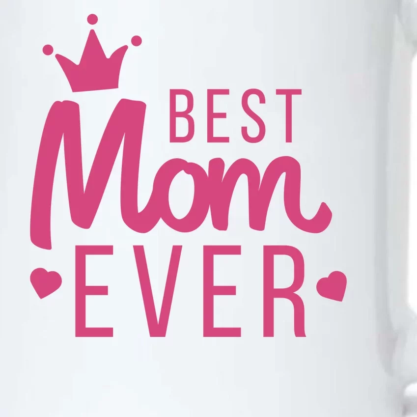 Best Mom Ever Crown Black Color Changing Mug