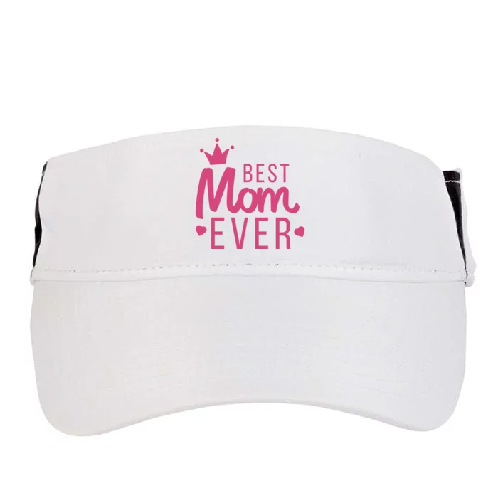 Best Mom Ever Crown Adult Drive Performance Visor