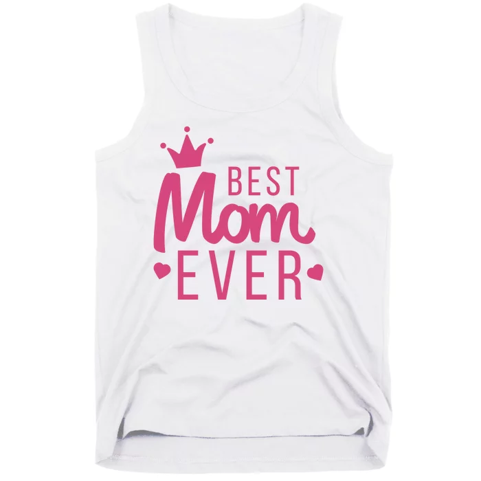 Best Mom Ever Crown Tank Top