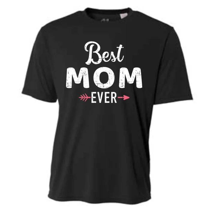 Best Mom Ever Mother's Day Gift Cooling Performance Crew T-Shirt