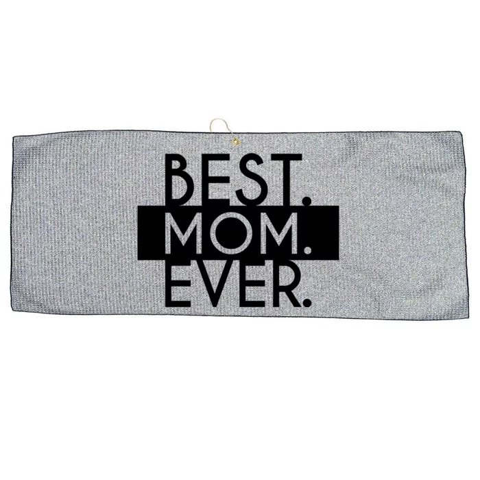 Best Mom Ever Cute Gift Large Microfiber Waffle Golf Towel