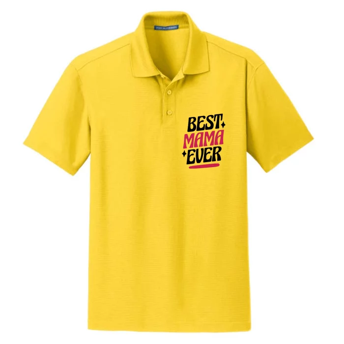 Best MAMA Ever Dry Zone Grid Performance Polo