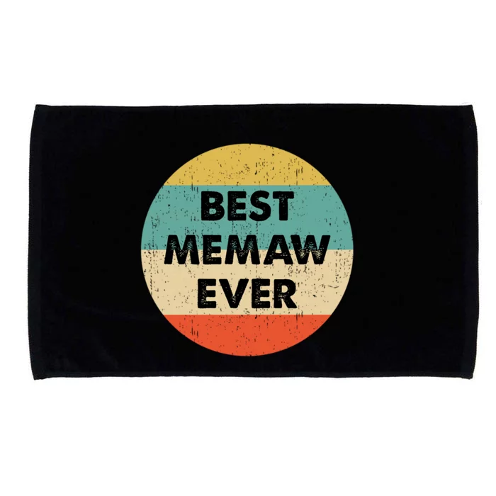 Best Memaw Ever Cool Gift Microfiber Hand Towel