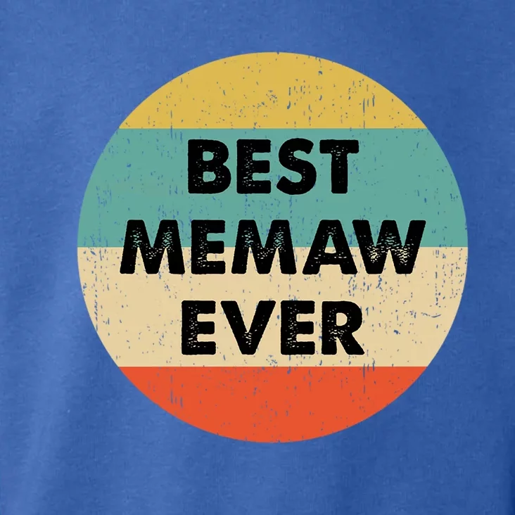 Best Memaw Ever Cool Gift Toddler Hoodie