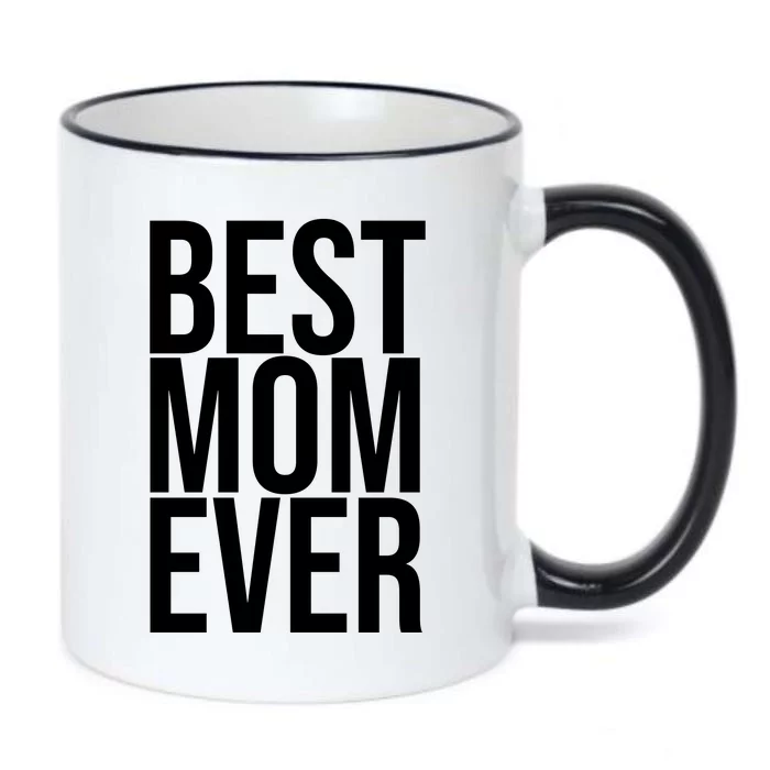 Best Mom Ever Cute Gift For Mom Black Color Changing Mug