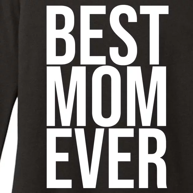 Best Mom Ever Cute Gift For Mom Womens CVC Long Sleeve Shirt