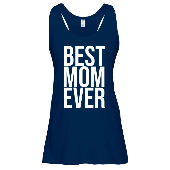 Best Mom Ever Cute Gift For Mom Ladies Essential Flowy Tank