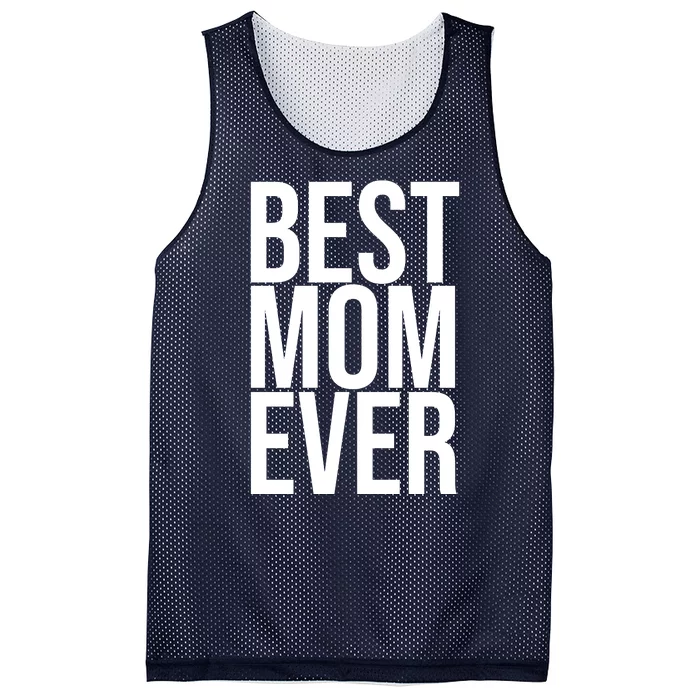 Best Mom Ever Cute Gift For Mom Mesh Reversible Basketball Jersey Tank