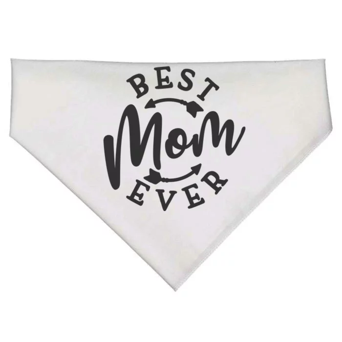 Best Mom Ever USA-Made Doggie Bandana