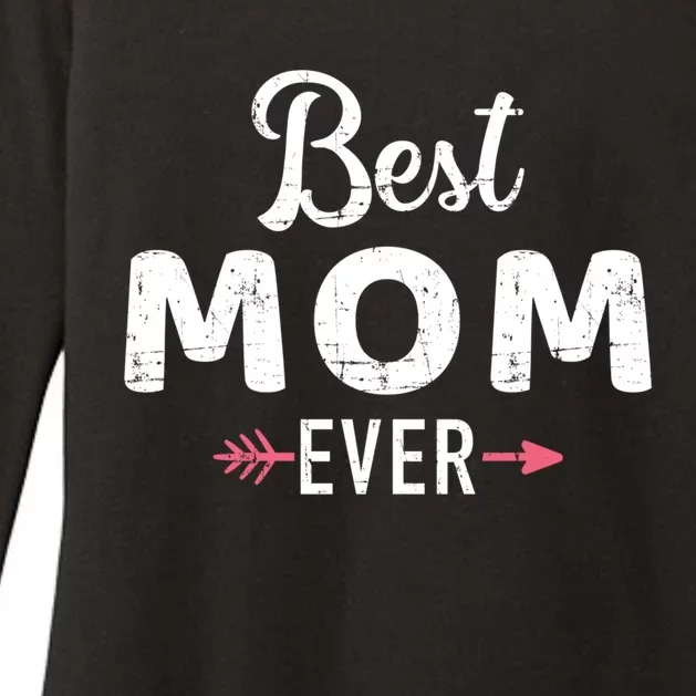 Best Mom Ever Mother's Day Funny Gift Womens CVC Long Sleeve Shirt