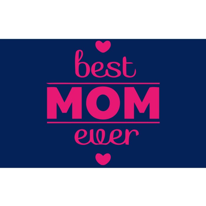 Best Mom Ever Heart Gift Bumper Sticker