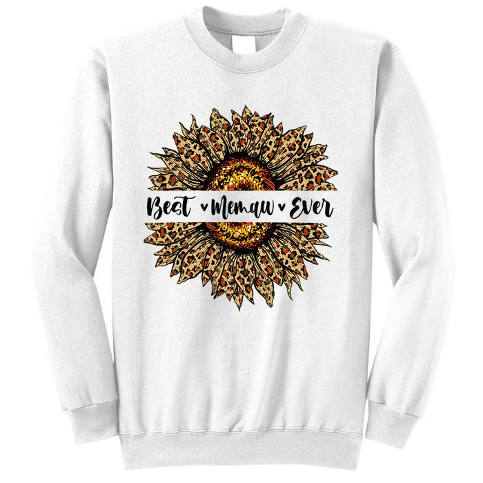 Best Memaw Ever Sunflower Memaw Mothers Day Gifts Sweatshirt