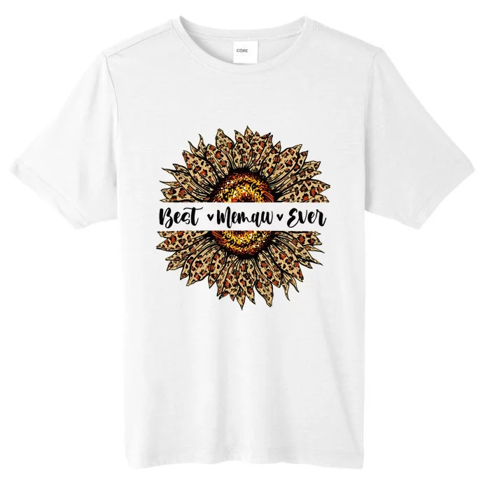 Best Memaw Ever Sunflower Memaw Mothers Day Gifts ChromaSoft Performance T-Shirt