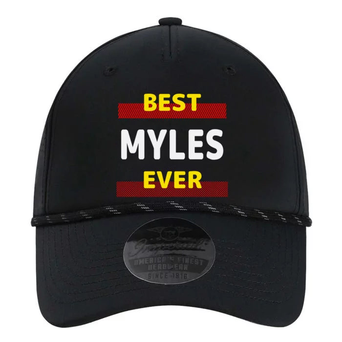 Best Myles Ever Friends Name Buddy Nickname Personalized Meaningful Gift Performance The Dyno Cap