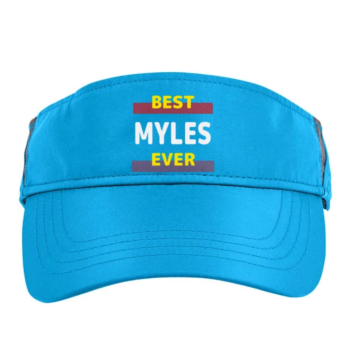 Best Myles Ever Friends Name Buddy Nickname Personalized Meaningful Gift Adult Drive Performance Visor