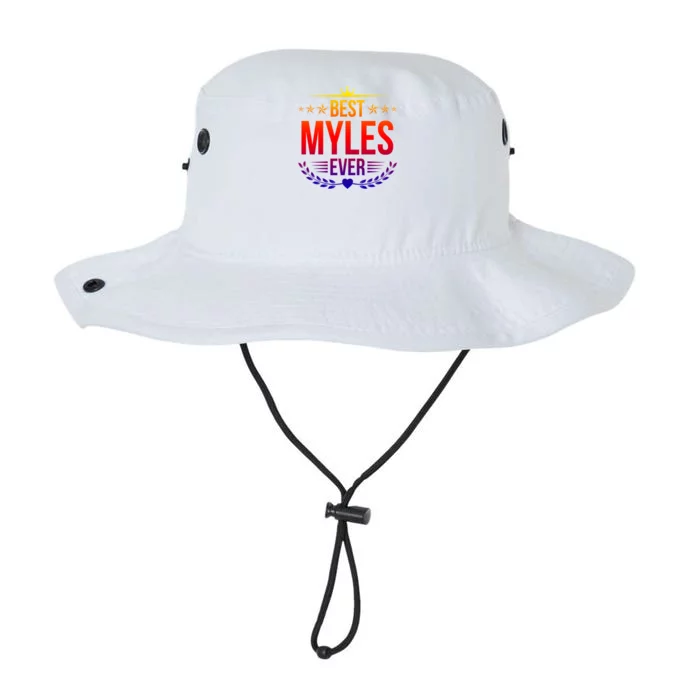 Best Myles Ever Funny Name Humor Nickname Cute Gift Legacy Cool Fit Booney Bucket Hat