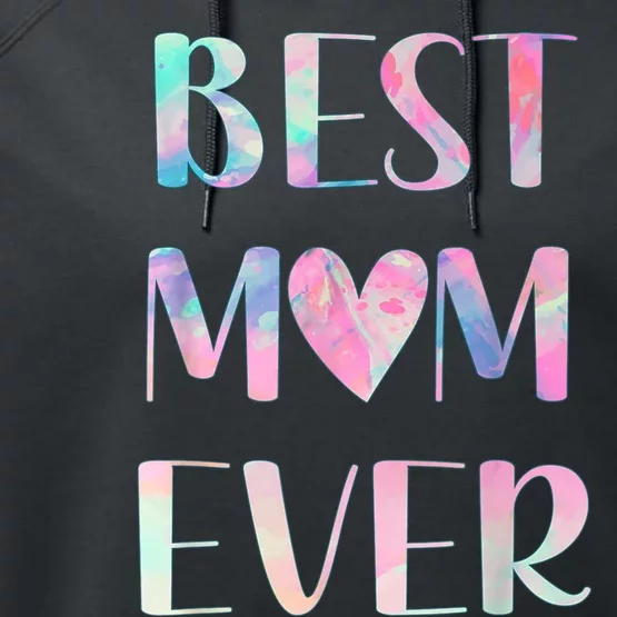 Best Mom Ever Mother's Day Performance Fleece Hoodie