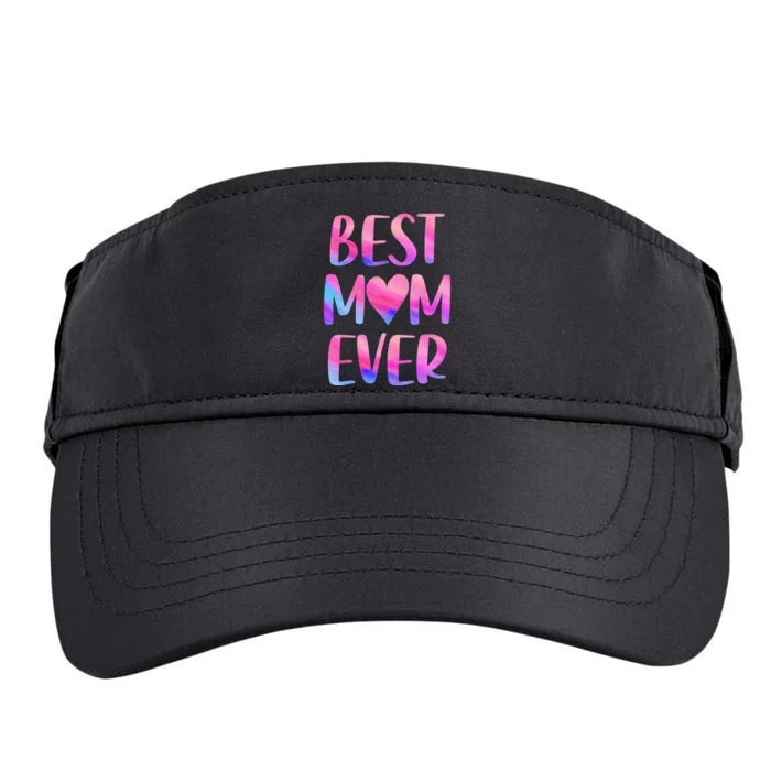 Best Mom Ever Mother's Day From Daughter Mom Adult Drive Performance Visor