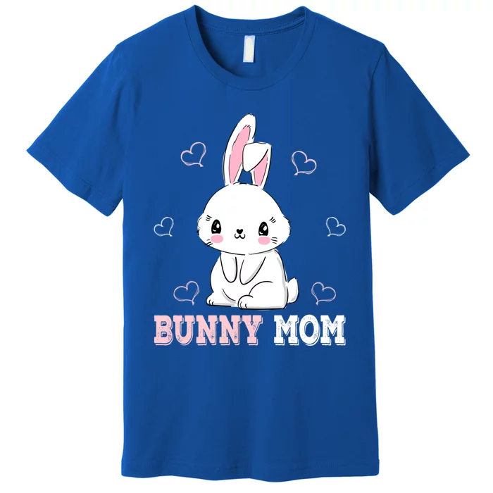 Bunny Mom Easter Cute Bunny Mother Gift Premium T-Shirt