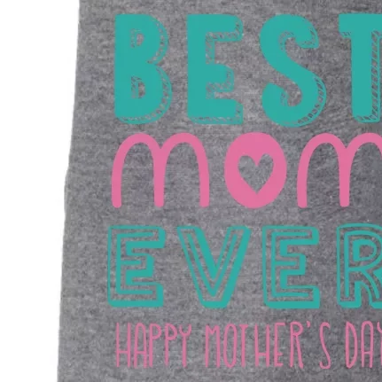 Best Mom Ever Happy Mother's Day Gift Doggie 3-End Fleece Hoodie