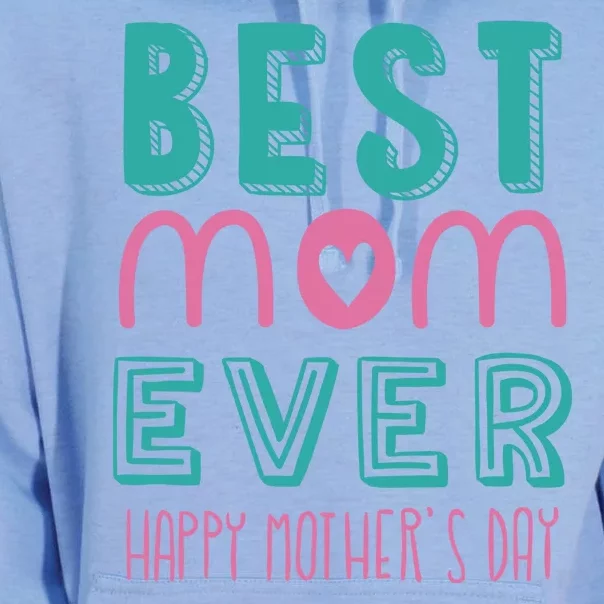 Best Mom Ever Happy Mother's Day Gift Unisex Surf Hoodie