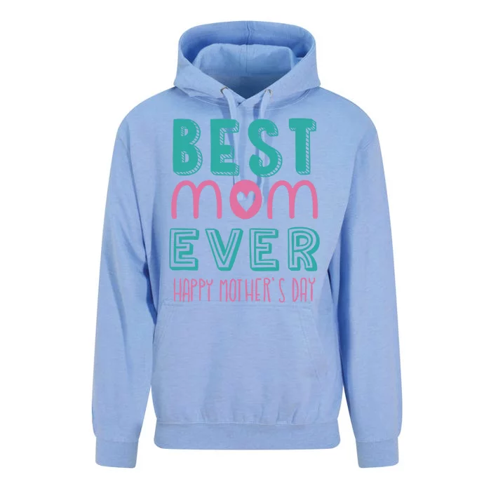 Best Mom Ever Happy Mother's Day Gift Unisex Surf Hoodie