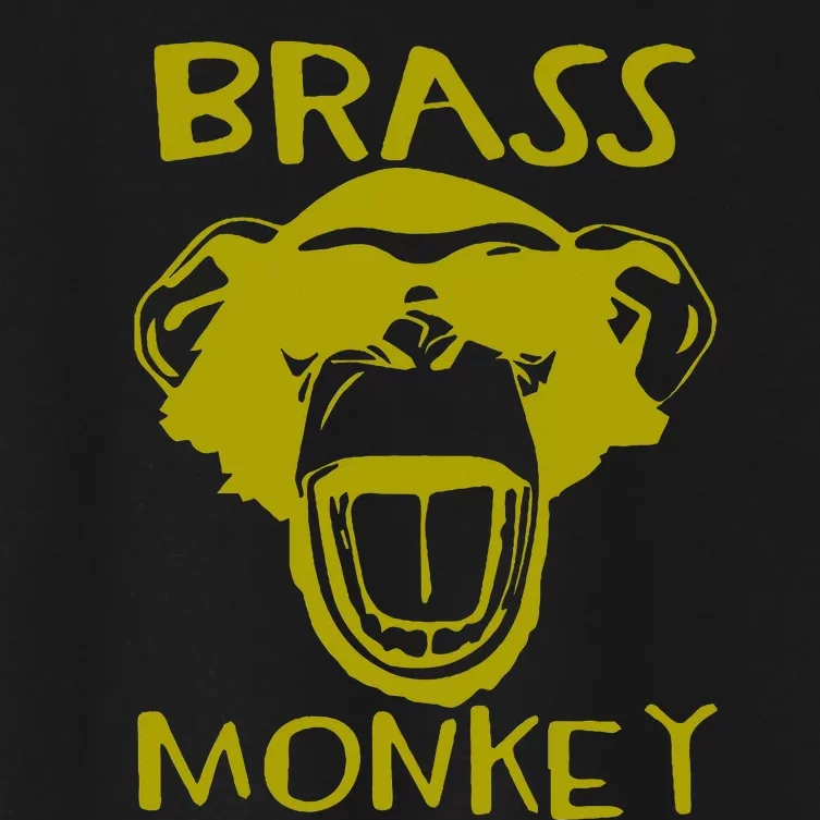 Brass Monkey Funny Music Women's Crop Top Tee