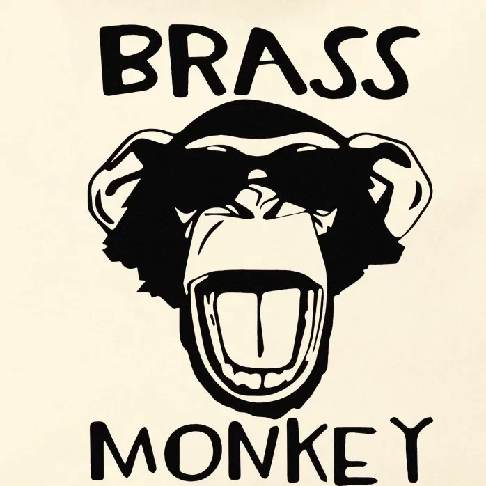 Brass Monkey Funky Monkey Zip Tote Bag