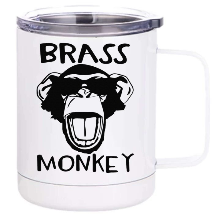 Brass Monkey Funky Monkey Front & Back 12oz Stainless Steel Tumbler Cup