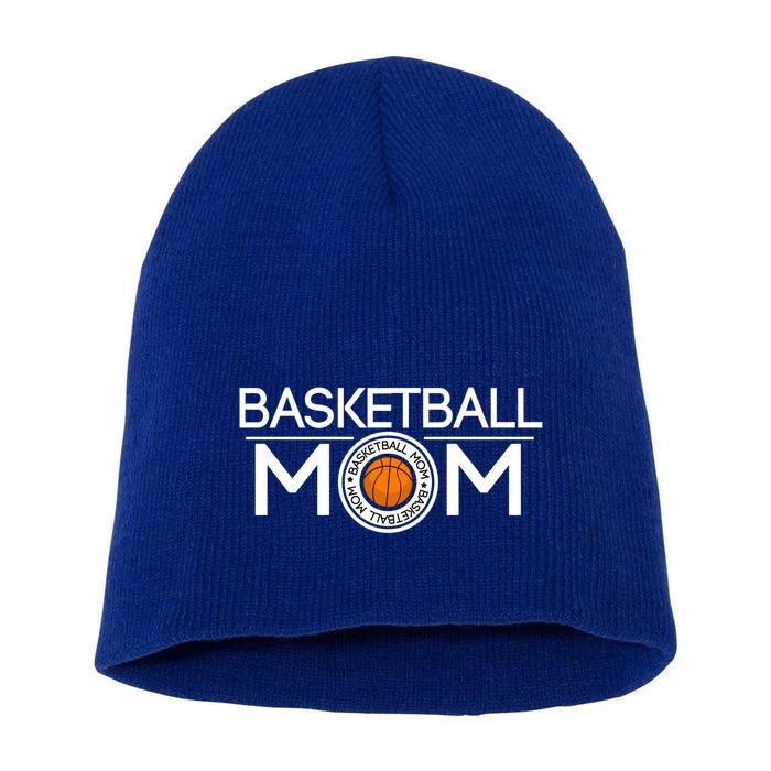 Basketball Mom Funny Gift Short Acrylic Beanie