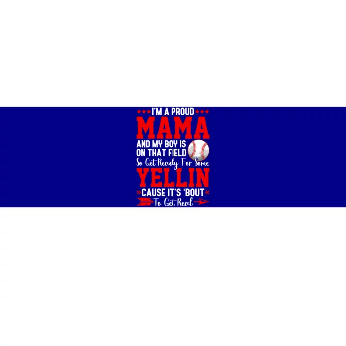 Baseball Mom Funny Mama Baseball Lover Sport Mothers Day Gift Bumper Sticker