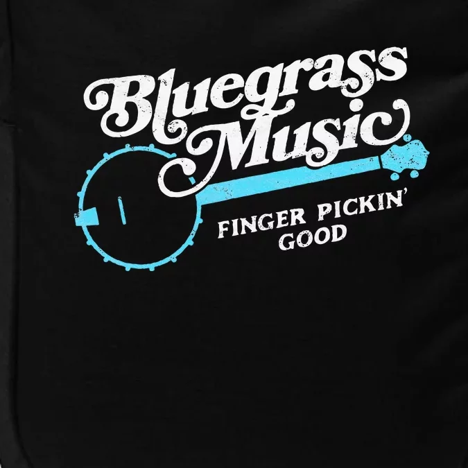 Bluegrass Music Finger Pickin Good Banjo Design Graphic Impact Tech Backpack