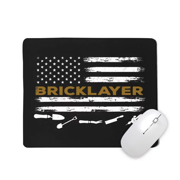 Brick Mason Funny Quote Bricklayer Masonry Construction US Mousepad