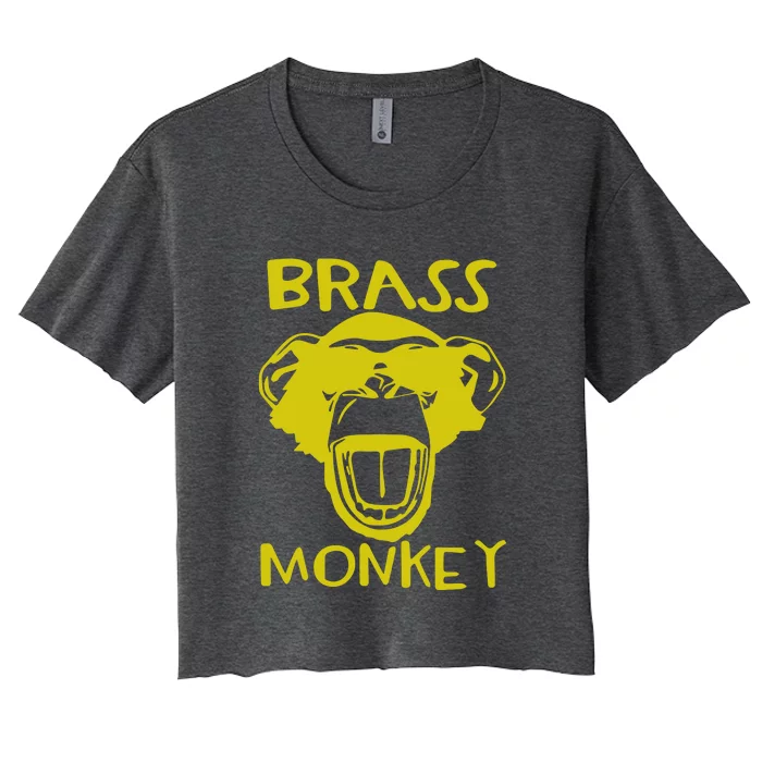 Brass Monkey Funky Monkey Women's Crop Top Tee